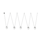 Faro - Mine Space Suspension Gris Foncé Pc 5L E27 50/60Hz 15W IP20 classe II 100V-240V