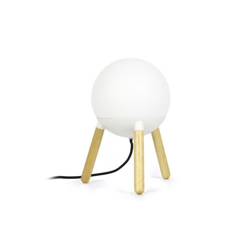 Faro - Mine Lampe De Table Avec Un Blanche Pc E27 50/60Hz 15WIP 20 classe II 100V-240V
