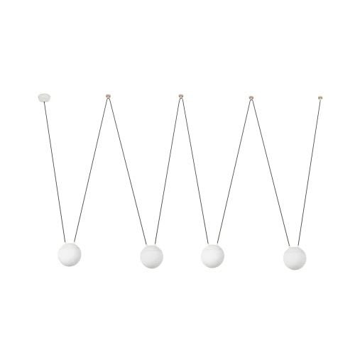 Faro - Mine Space Suspension Blanche 4L E27 50/60Hz 15W IP 20 classeI 100V-240V