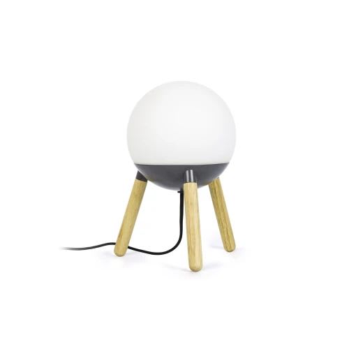 Faro - Mine Lampe De Table Avec Un Grise E27 50/60Hz 15W IP20 classe II 100V-240V