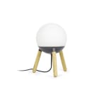 Faro - Mine Lampe De Table Avec Un Grise E27 50/60Hz 15W IP20 classe II 100V-240V