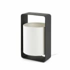 Faro - Lula-P Lampe De Table Avec Un Blanche Et Noir E27 50/60Hz15W IP 20 classe II100V