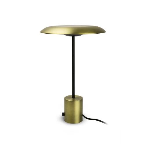 Faro - Hoshi Led Lampe De Table Avec Un Or Satiné Et NoireSMD LED 50/60Hz 12W 3000KIP 2