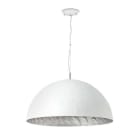 Faro - Magma-P Lampe Suspension Blanche Et Argent E27 50/60Hz 15W IP 20classe I 100V-24