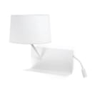 Faro - Handy Lampe Applique Blanche Avec Lecteur Led Gauche E27 50/60Hz 15WIP 20 classe