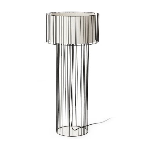Faro - Linda Lampadaire Noir E27 50/60Hz 15W IP 20 classeII 100V-240V