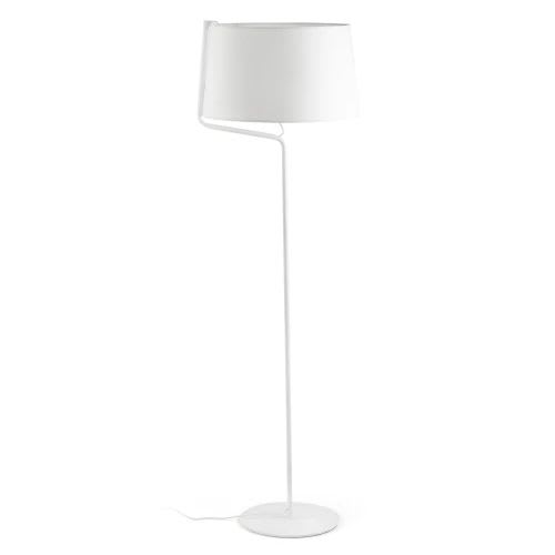 Faro - Berni Lampadaire Blanc E27 50/60Hz 15W IP 20 classeII 100V-240V