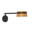 Faro - Loop Led Lampe Applique Noire Avec Bras Articulé SMD LED 50/60Hz6W 2700K IP 20 5