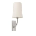Faro - Rem Lampe Applique Nickel Mat/Beig E27 50/60Hz 15W IP 20 classeI 100V-240V