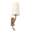 Faro - Rem Lampe Applique Vieil Or/Beige Avec Lecteur Led E27 50/60Hz 15WIP 20 classe I