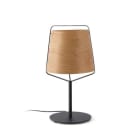Faro - Stood Lampe Table Moire Et Bois E27 50/60Hz 15W IP 20classe II 100V-240V