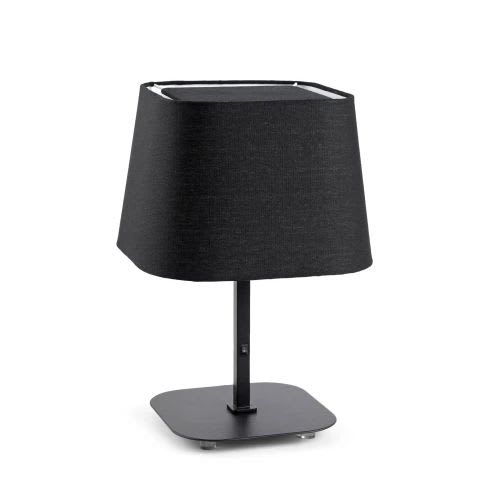 Faro - Sweet Lampe De Table Avec Un Noir E27 50/60Hz 15W IP20 classe II 100V-240V