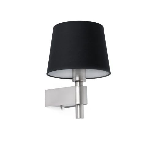 Faro - Room Lampe Applique Noire E27 50/60Hz 15W IP 20 classe I100V-240V