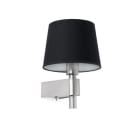 Faro - Room Lampe Applique Noire E27 50/60Hz 15W IP 20 classe I100V-240V
