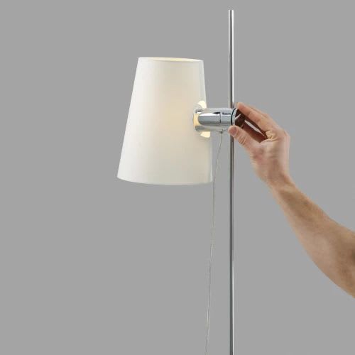 Faro - Lupe Lampadaire Chrome E27 50/60Hz 15W IP 20 classeII 100V-240V