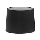 Faro - Abat-jour en textile noire ø400x300 IP classe I