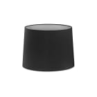 Faro - Abat-jour en textile noire ø500x350x450 IP classe I