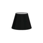 Faro - Abat-jour en textile noire ø220x160 IP classe I