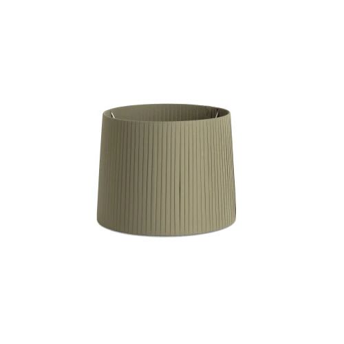 Faro - Abat-jour enrubanné vert olive ø400*300 IP classe I