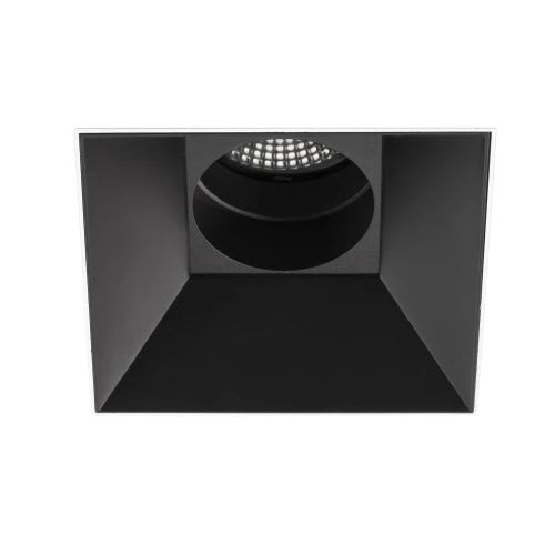 Faro - Deep60 Encastrable Carré Sens Cadre Noir 15° 3000K Cri95 Honeycomb COBLED 11W 30