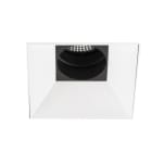 Faro - Deep60 Encastrable Carré Sens Cadre Blanc 60° 3000K Cri95 Stripy COBLED 11W 3000