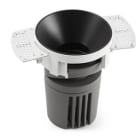 Faro - Deep78 Encastrable Rond Sens Cadre Noir 60° 3000K Cri95 Stripy COBLED 18W 3000K