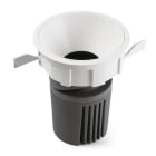 Faro - Deep90 Encastrable Rond Blanc 15° 2700K Cri95 Stripy COB LED 39W2700K IP 23 1050