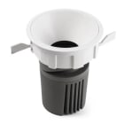 Faro - Deep90 Encastrable Rond Blanc 60° 4000K Cri95 Spread COB LED 39W4000K IP 23 1050