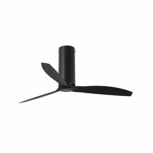 Faro - Tube Fan Ventilateur De Plafond Noir Mat Avec Moteur Dc Smart50/60Hz IP 20 class