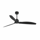 Faro - Just Fan Ventilateur De Plafond Noir Mat Avec Moteur Dc Smart50/60Hz IP 20 class