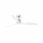 Faro - Mini Tube Fan Ventilateur De Plafond Transparent Avec Moteur Dc 50/60HzIP 20 cla
