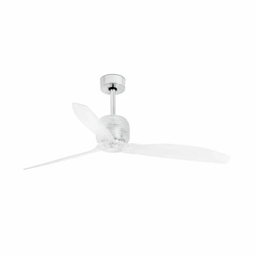 Faro - Deco Fan Ventilateur De Plafond Chrome Avec Moteur Dc Smart 50/60HzIP 20 classe