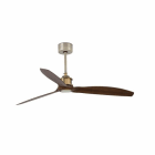 Faro - Just Fan Ventilateur De Plafond Or Vieilli/Bois Avec Moteur Dc 50/60HzIP 20 clas