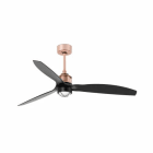 Faro - Just Fan Led Ventilateur De Plafond Cuivre/Noir SMD LED 50/60Hz 16W3000K IP 20 7