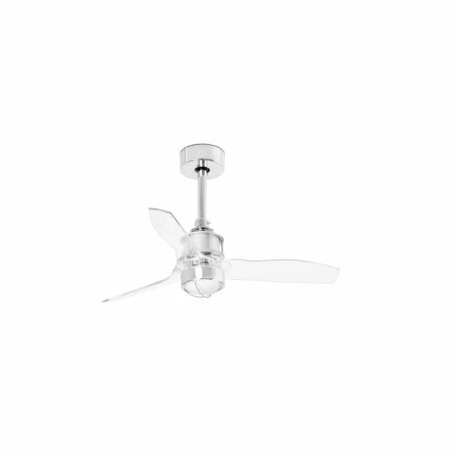 Faro - Just Fan Led Ventilateur De Plafond Chrome/Transparent 81Cm SMD LED 50/60Hz16W 3