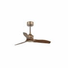 Faro - Just Fan Ventilateur De Plafond Or Vieilli/Bois 81Cm Smart 50/60Hz IP20 classe I