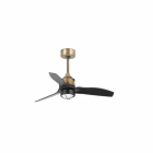 Faro - Just Fan Led Ventilateur De Plafond Or Vieilli/Noir 81Cm Smart SMDLED 50/60Hz 16