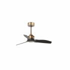 Faro - Just Fan Ventilateur De Plafond Or Vieilli/Noir 81Cm Smart 50/60Hz IP20 classe I