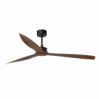 Faro - Just Fan Ventilateur De Plafond Noir Mat/Bois 178Cm 50/60Hz IP 20classe I 220V-2