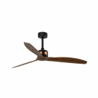 Faro - Copper Fan Ventilateur De Plafond Noir/Bois 50/60Hz IP 20 classe I220V-240V