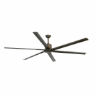 Faro - ANDROS Ventilateur de plafond marron avec moteur DC 50/60Hz IP 20classe I 220V-2