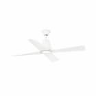 Faro - Typhoon Led Ventilateur De Plafond Blanc Avec Moteur Dc SMD LED50/60Hz 19W 3000K