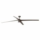 Faro - Attos Led Ventilateur De Plafond Marron Avec Moteur Dc Smart SMDLED 50/60Hz 18W