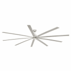 Faro - Manhattan Led Ventilateur De Plafond Nickel Mat Avec Moteur Dc SMDLED 50/60Hz 16