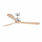 Faro - LANTAU-G Ventilateur de plafond nickel mat/pin avec moteur DC 50Hz IP20 classe I