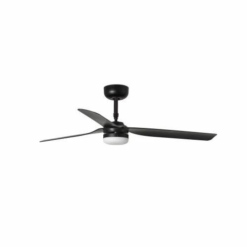 Faro - PUNT LED Ventilateur de plafond noir avec moteur DC SMD LED50/60Hz 24W IP 1300lm