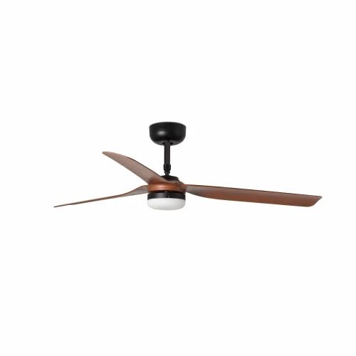 Faro - PUNT LED Ventilateur de plafond noir/bois foncé avec moteur DC SMARTSMD LED 50/6