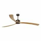 Faro - KAUAI Ventilateur de plafond marron 50/60Hz IP 20 classe I 220V-240V