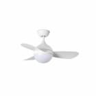 Faro - HVAR Ventilateur de plafond blanc SMD LED 50Hz 24W 6500K IP20 1600lm classe I 22
