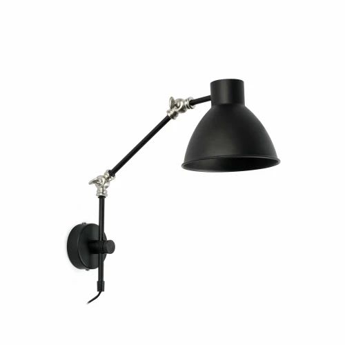 Faro - Celia Lampe Applique Noir E14 50/60Hz 8W IP 20 classe II100V-240V
